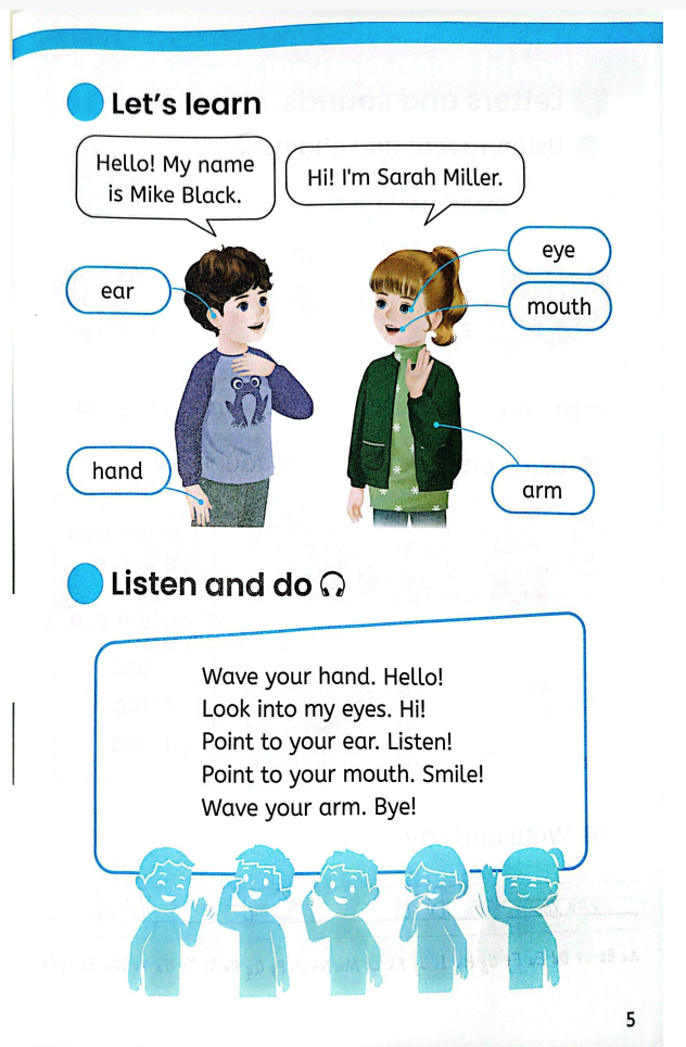 2024年审核通过的人教版3年级英语教材第一课第二页